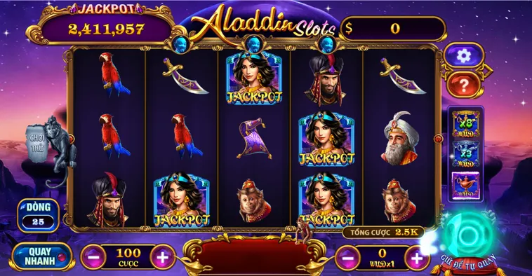 Trải Nghiệm Đỉnh Cao Bắn Cá Aladdin Tại Bin88 Với Hệ Thống Vũ Khí Hủy Diệt