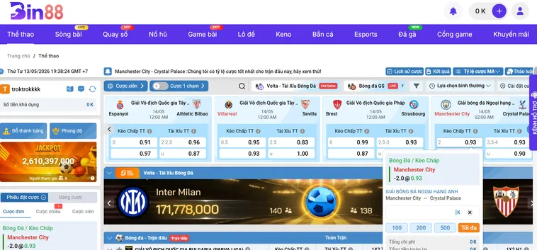 Thể Thao K-Sports Tại Bin88 Thiên Đường Cá Cược Với Tỷ Lệ Ăn Cực Khủng