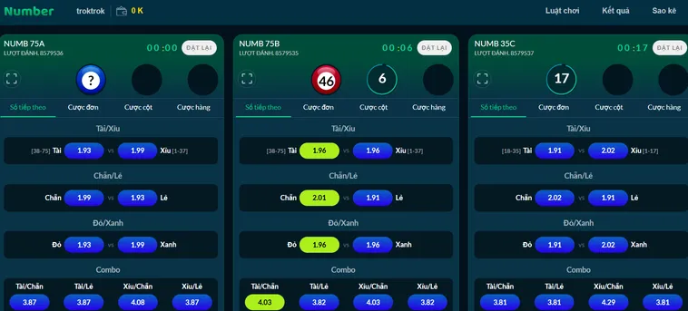 Trải Nghiệm Đỉnh Cao Cùng Siêu Phẩm Quay Số Numbers Game 2 Tại Bin88