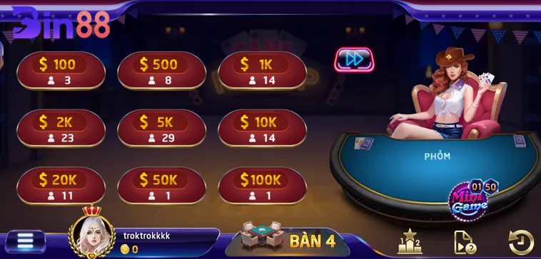 Trải Nghiệm Đỉnh Cao Với Game Bài Phỏm Tại Bin88 Cực Kỳ Hấp Dẫn