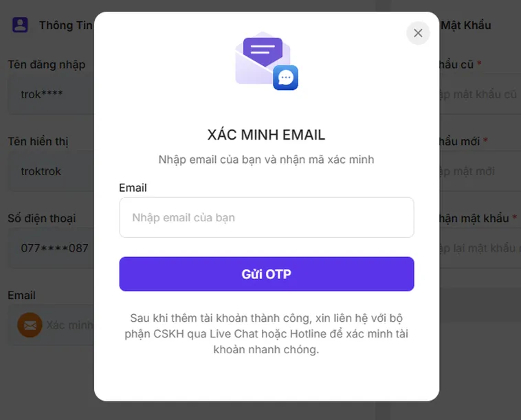 Xác Minh Tài Khoản Để Bảo Đảm An Toàn Tuyệt Đối Cho Tài Khoản Của Bạn Tại Bin88