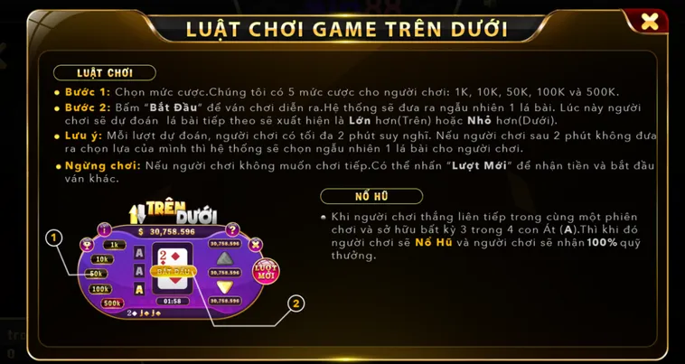 Tham Gia Ngay Game Nhanh Trên Dưới Tại Bin88 Với Cơ Hội Thắng Cực Khủng