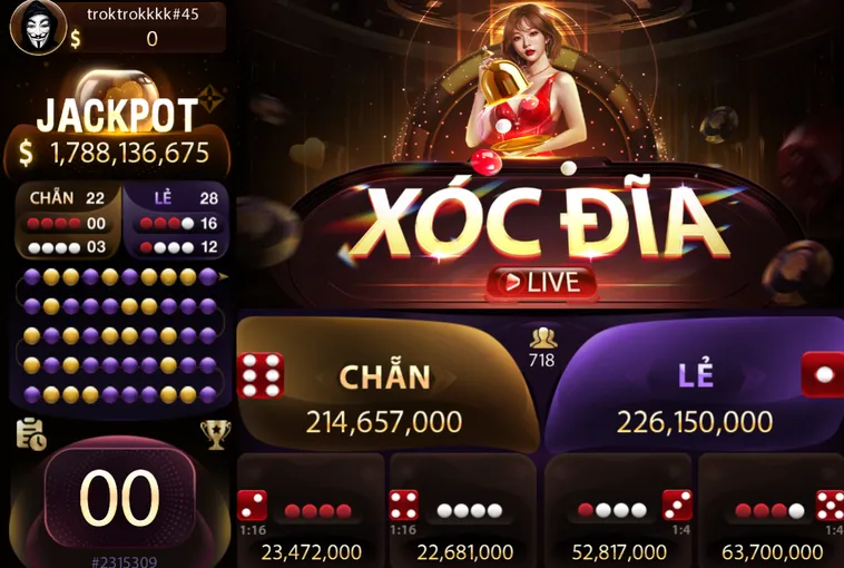 Khám Phá Đỉnh Cao Xóc Đĩa Live Tại Bin88 Với Hệ Thống Cược Đẳng Cấp